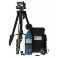 Reed Instruments REED Data Logging Sound Meter with Tripod, SD Card and Power Adapter R8070SD-KIT2